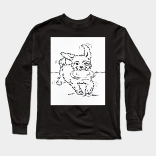 Frizbeeee!!!! Long Sleeve T-Shirt